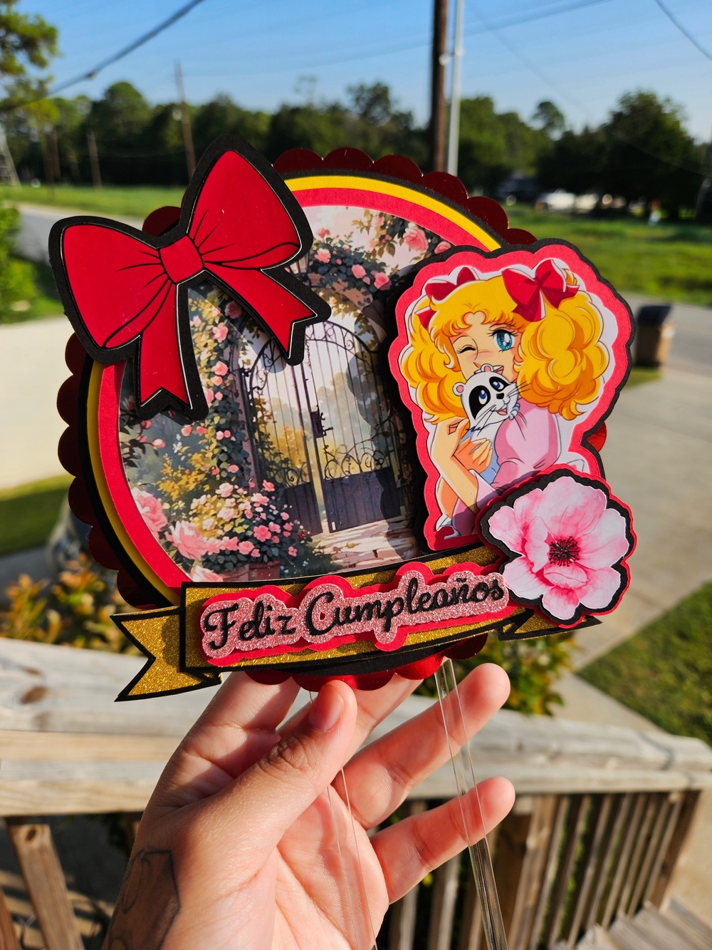 Candy Candy Anime Cake Topper